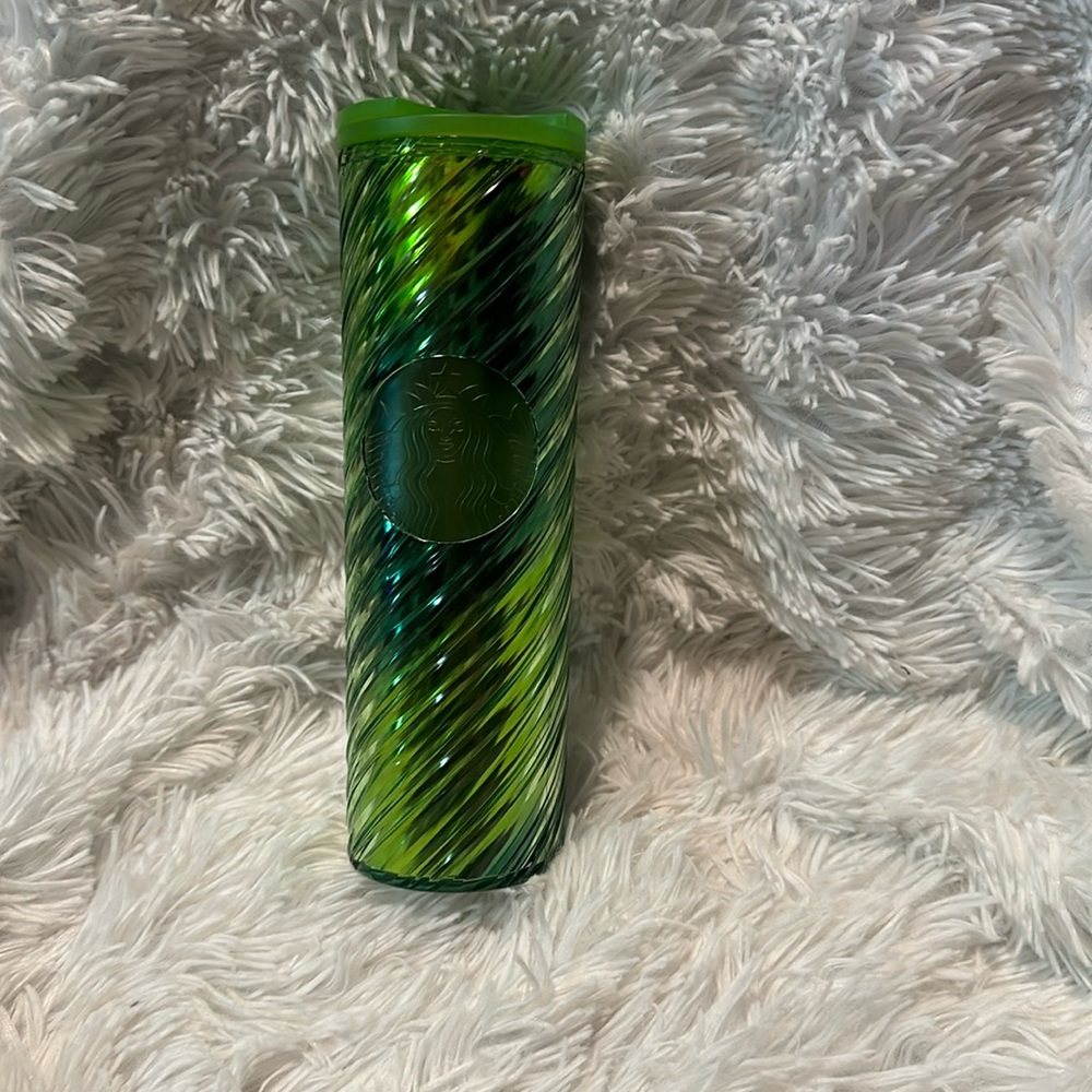 Starbucks Emerald green tumbler 16oz NEW